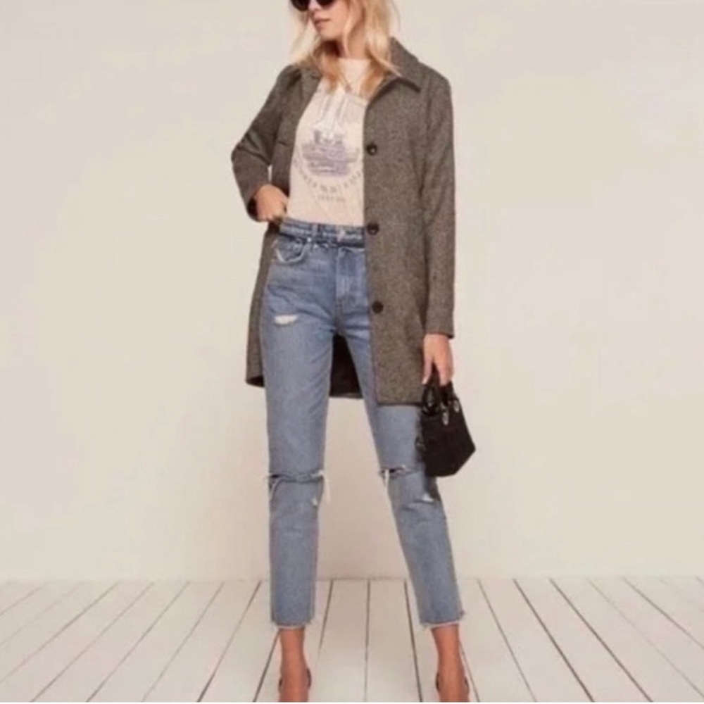 Reformation Julia  Distressed Jeans 30.